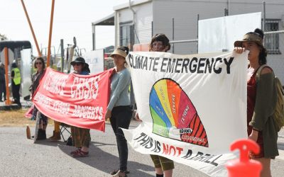 Activists tell Iplex and Vinidex not to profit from climate emergency
