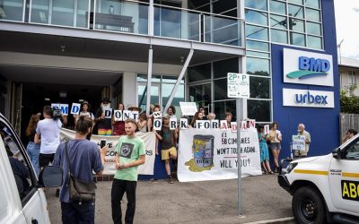 Climate activists respond to Scott Morrison’s criticisms with more contractor protests