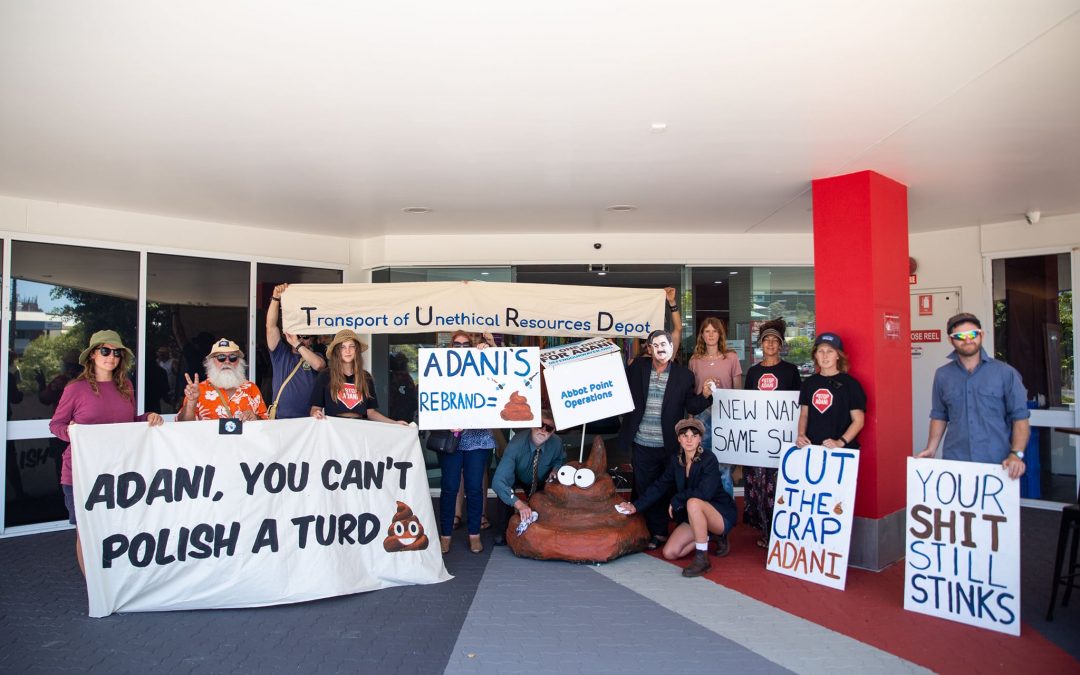 Media Release: Adani’s rebranding called out by activists as “polishing a turd”