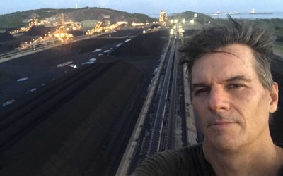 Activist stops work at Adani’s coal terminal